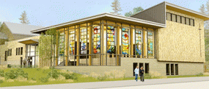 Artist's rendering of Lansing United Church